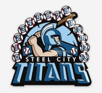 Jr. League Trading Pin 2